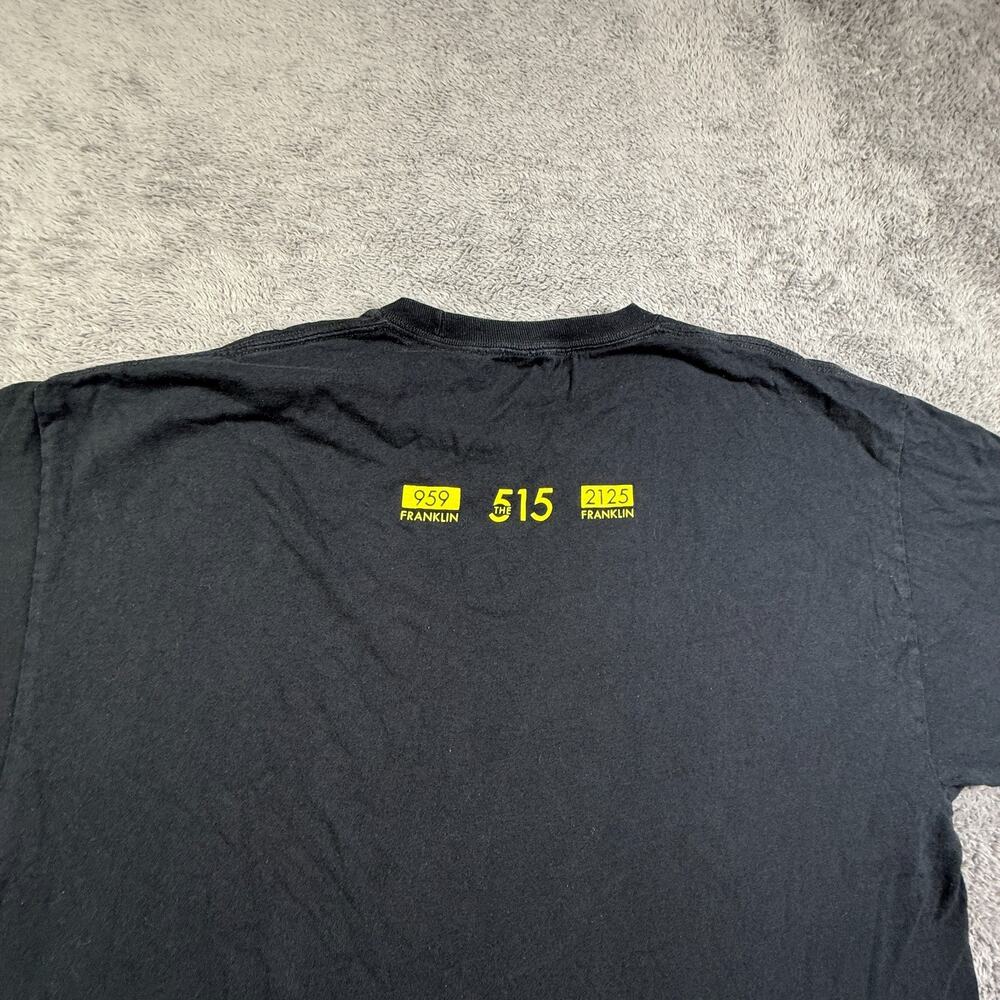 Oregon Ducks UofO Shirt Black Crew Neck Mens XL The 515 Eugene OR Football - Picture 3 of 5